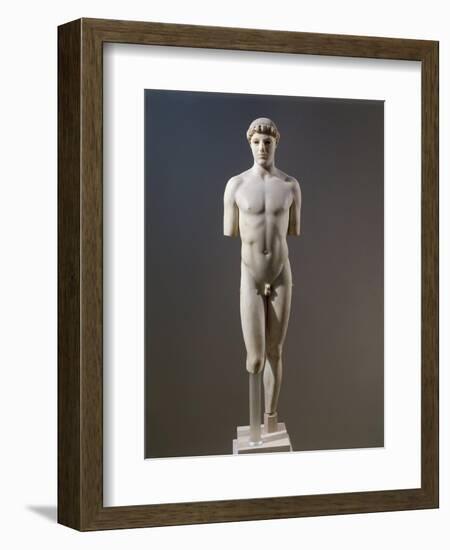 The Kritios Boy or the Kritios Ephebe Statue-null-Framed Giclee Print