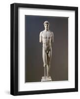 The Kritios Boy or the Kritios Ephebe Statue-null-Framed Giclee Print