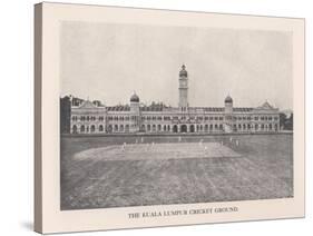 The Kuala Lumpur Cricket Ground, Malaya, 1912-null-Stretched Canvas