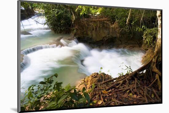 The Kuang Si Waterfalls Just Outside of Luang Prabang, Laos-Micah Wright-Mounted Photographic Print