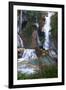 The Kuang Si Waterfalls Just Outside of Luang Prabang, Laos-Micah Wright-Framed Premium Photographic Print
