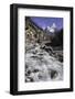 The Kumba Valley in Nepal with Ama Dablam in the Background, Himalayas, Nepal, Asia-John Woodworth-Framed Photographic Print