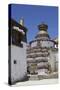 The Kumbum Chorten (Stupa) in the Palcho Monastery at Gyantse, Tibet, China, Asia-Simon Montgomery-Stretched Canvas