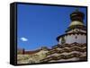 The Kumbum Chorten (Stupa) in the Palcho Monastery at Gyantse, Tibet, China, Asia-Simon Montgomery-Framed Stretched Canvas