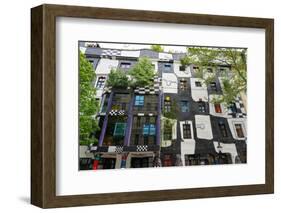 The KunstHaus Wien, a museum in Vienna, Austria-Carlo Morucchio-Framed Photographic Print