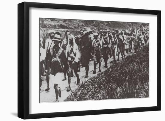 The Kuomintang Troops Captured Beijing in June 1928-null-Framed Giclee Print