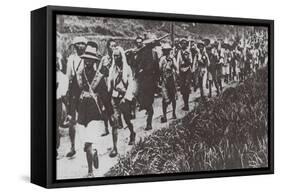 The Kuomintang Troops Captured Beijing in June 1928-null-Framed Stretched Canvas