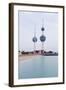 The Kuwait Towers, Kuwait City, Kuwait, Middle East-Gavin-Framed Photographic Print