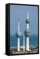 The Kuwait Towers, Kuwait City, Kuwait, Middle East-Gavin-Framed Stretched Canvas