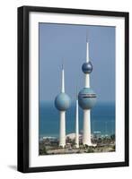 The Kuwait Towers, Kuwait City, Kuwait, Middle East-Gavin-Framed Photographic Print