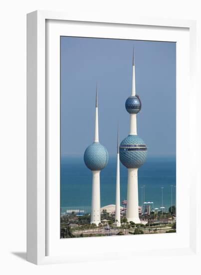 The Kuwait Towers, Kuwait City, Kuwait, Middle East-Gavin-Framed Photographic Print