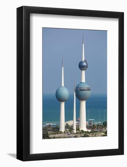 The Kuwait Towers, Kuwait City, Kuwait, Middle East-Gavin-Framed Photographic Print