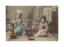 Women Playing the Koto-The Kyoto Collection-Premium Giclee Print