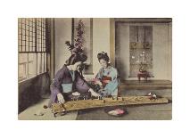 Ohanasan Playing "Go" Game-The Kyoto Collection-Premium Giclee Print