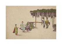 Maiko at the Spinning Wheel-The Kyoto Collection-Premium Giclee Print