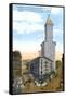 The L.C. Smith Tower, Seattle, U.S.A., C1910S-Curtis & Miller-Framed Stretched Canvas