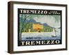 The Label for the Grand Hotel at Tremezzo on Lake Como-null-Framed Premium Giclee Print