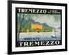 The Label for the Grand Hotel at Tremezzo on Lake Como-null-Framed Giclee Print