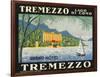 The Label for the Grand Hotel at Tremezzo on Lake Como-null-Framed Giclee Print