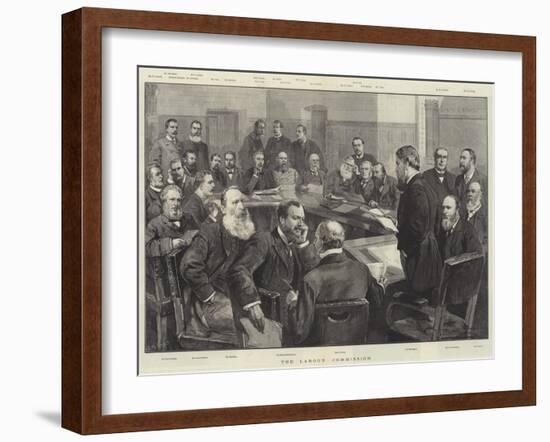 The Labour Commission-Thomas Walter Wilson-Framed Giclee Print