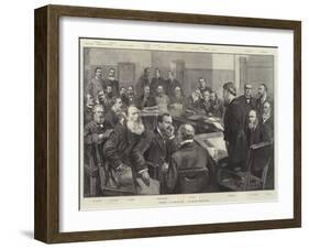 The Labour Commission-Thomas Walter Wilson-Framed Giclee Print