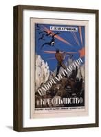 The Labour Party and the Class of Farmers-Ivan Fyodorovich Kolesnikov-Framed Giclee Print