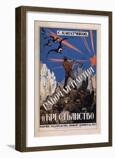 The Labour Party and the Class of Farmers-Ivan Fyodorovich Kolesnikov-Framed Giclee Print