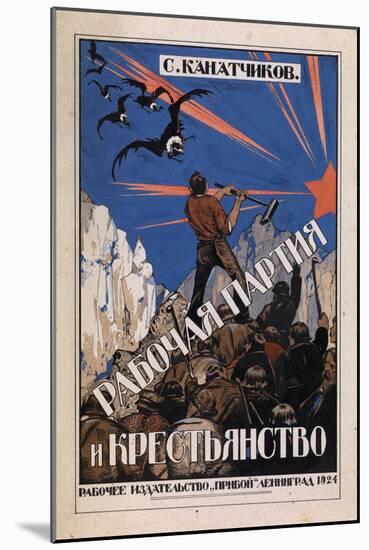 The Labour Party and the Class of Farmers-Ivan Fyodorovich Kolesnikov-Mounted Giclee Print