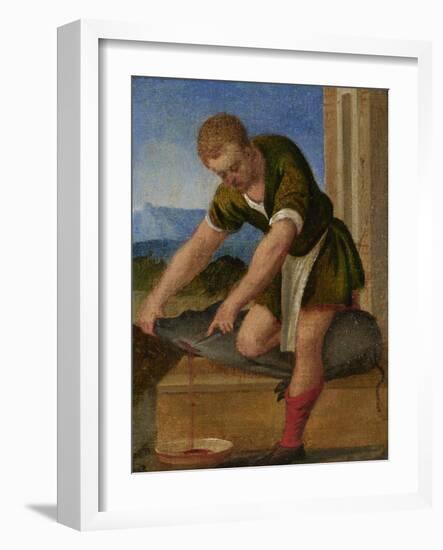 The Labours of the Months: December, C. 1580-null-Framed Giclee Print