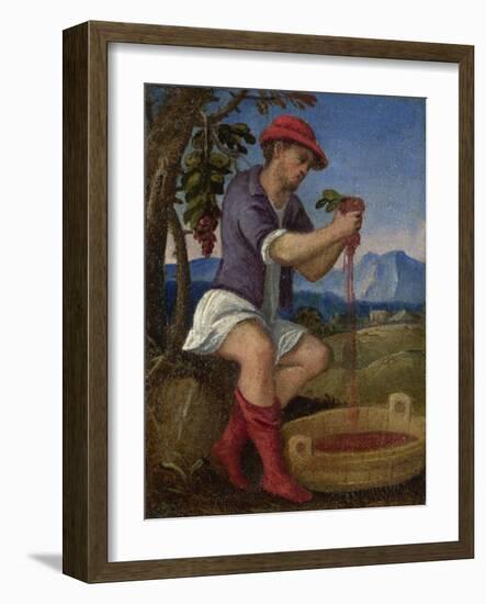 The Labours of the Months: September, C. 1580-null-Framed Giclee Print