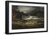 The Labro Falls at Kongsberg, 1837 (Oil on Canvas)-Thomas Fearnley-Framed Giclee Print