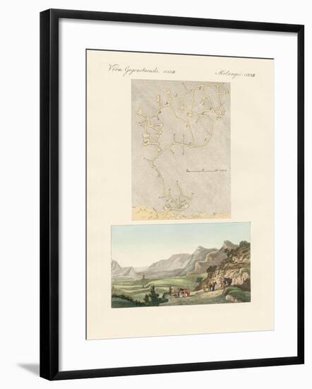 The Labyrinth of Crete-null-Framed Giclee Print