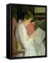 The Lace Maker, 1915-Julian Alden Weir-Framed Stretched Canvas