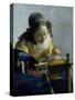 The Lace Maker, C1664-Johannes Vermeer-Stretched Canvas