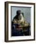 The Lace Maker, C1664-Johannes Vermeer-Framed Giclee Print