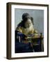 The Lace Maker, C1664-Johannes Vermeer-Framed Giclee Print