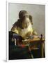 The Lacemaker, 1669-70-Johannes Vermeer-Framed Giclee Print