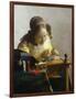 The Lacemaker, 1669-70-Johannes Vermeer-Framed Giclee Print