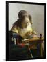 The Lacemaker, 1669-70-Johannes Vermeer-Framed Giclee Print