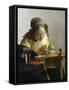 The Lacemaker, 1669-70-Johannes Vermeer-Framed Stretched Canvas