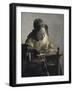 The Lacemaker, 17th century-Johannes Vermeer-Framed Giclee Print