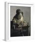 The Lacemaker, 17th century-Johannes Vermeer-Framed Giclee Print