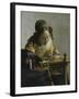 The Lacemaker, about 1665-Johannes Vermeer-Framed Giclee Print