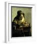 The Lacemaker-Johannes Vermeer-Framed Giclee Print