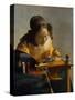 The Lacemaker-Johannes Vermeer-Stretched Canvas