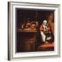 The Lacemaker-Nicholaes Maes-Framed Giclee Print