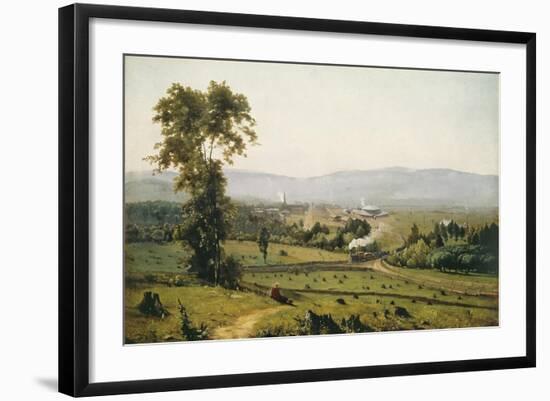 The Lackawanna Valley-George Inness-Framed Art Print