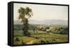 The Lackawanna Valley-George Inness-Framed Stretched Canvas