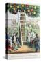 The Ladder of Fortune, Pub. by Currier and Ives, New York, 1875-null-Stretched Canvas