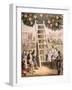 The Ladder of Fortune, to the American Dream, 1875-null-Framed Giclee Print